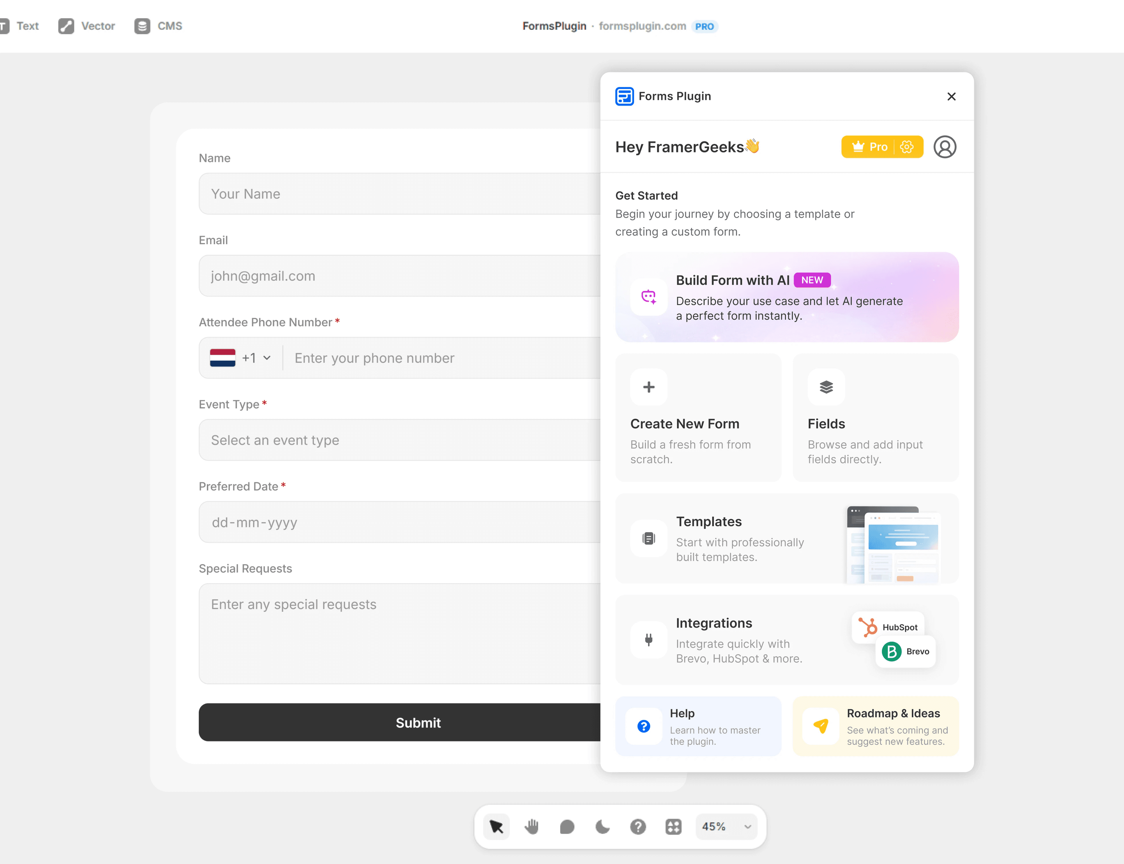 Embed It in Framer Instantly