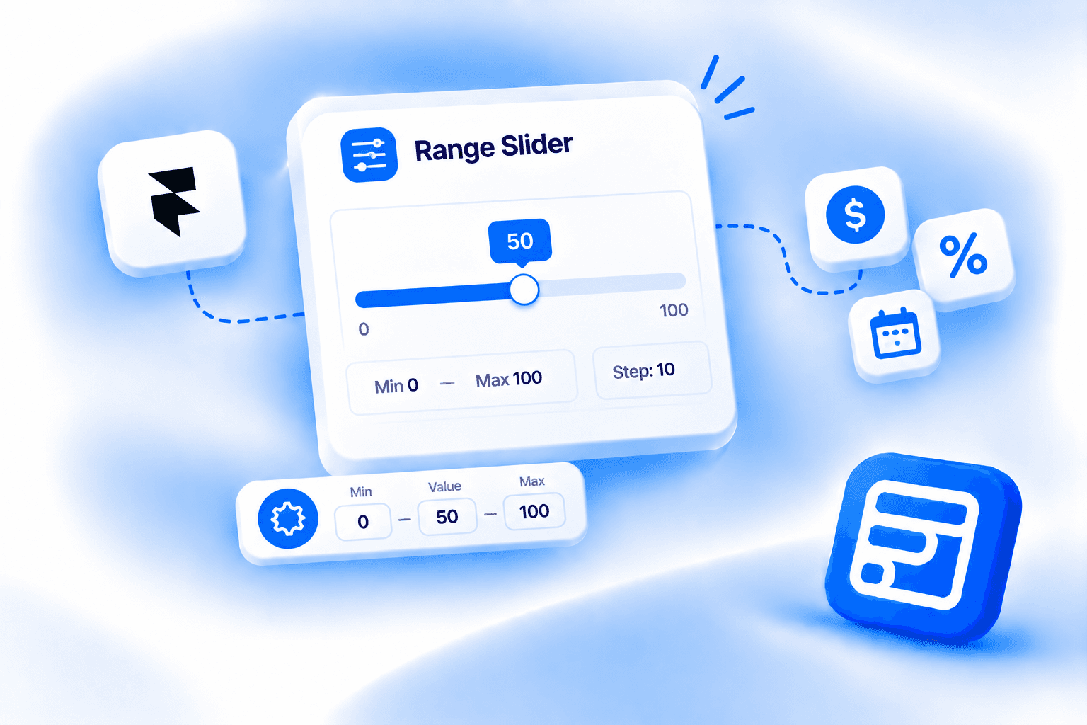 Framer range slider field: setup, styling, and when to use it
