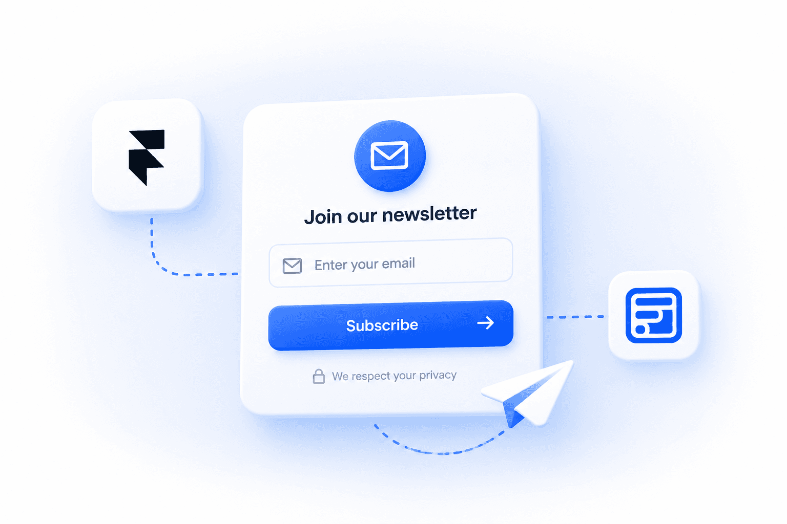 How to add a newsletter signup form in Framer (free template)