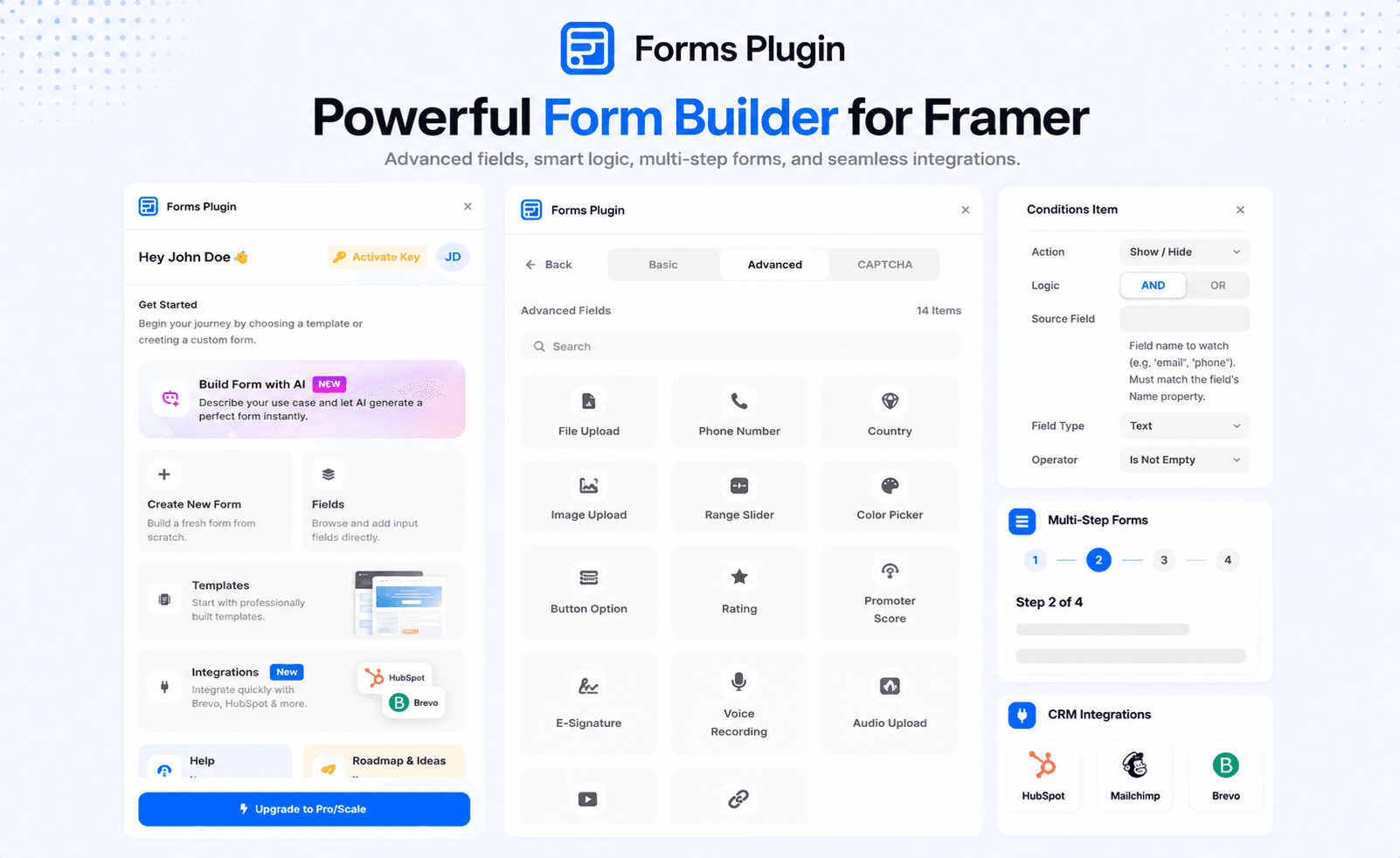 Framer forms plugin: what it is and how to choose one