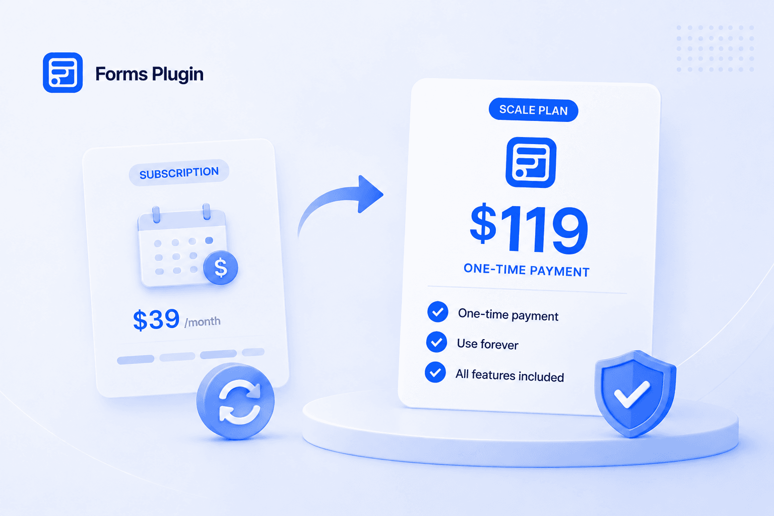 Lifetime pricing vs subscription form builders: what it actually costs