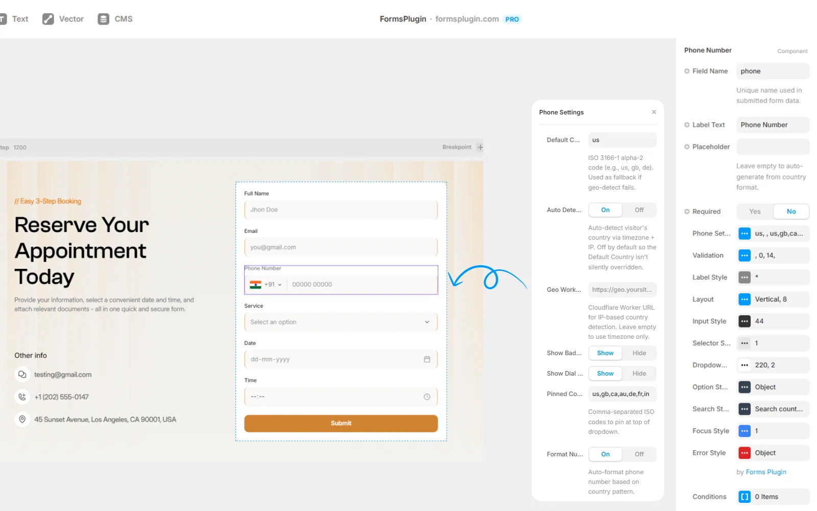 Auto-detection runs on page load