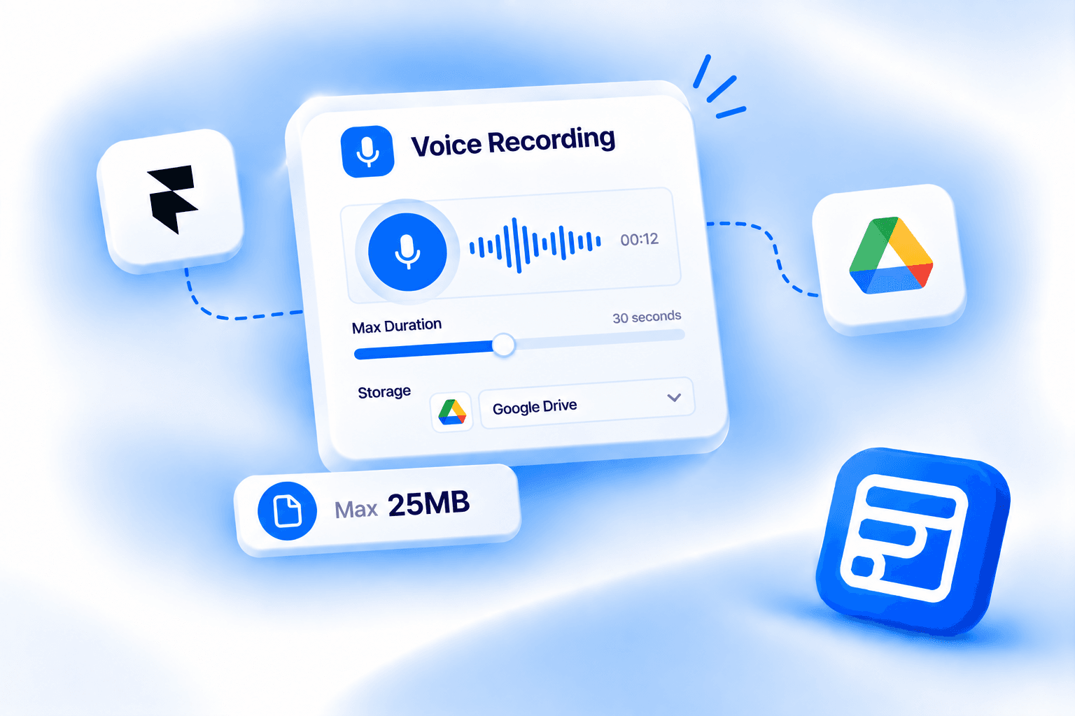 Framer Voice Recording Field: Setup and Limits Guide
