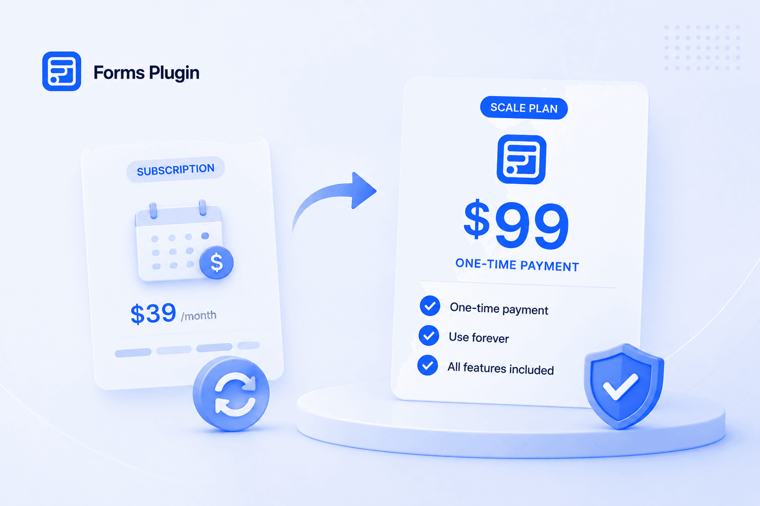 Lifetime pricing vs subscription form builders: what it actually costs